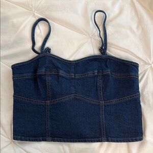 Denim Blue Women's Top